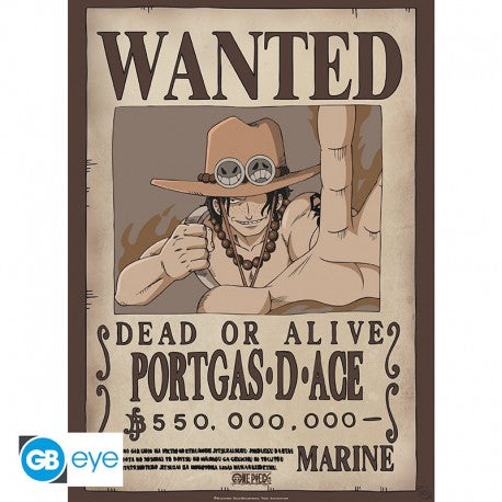 One Piece - Poster Wanted Ace