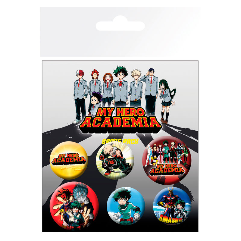 My Hero Academia badge pack