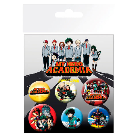 My Hero Academia badge pack