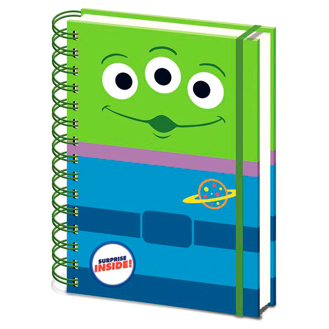 Toy Story Alien A5 notebook