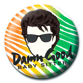 Stranger Things Damn Good Baby Sitter Badge