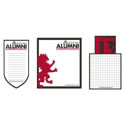 Harry Potter Gryffindor Alumni sticky notes