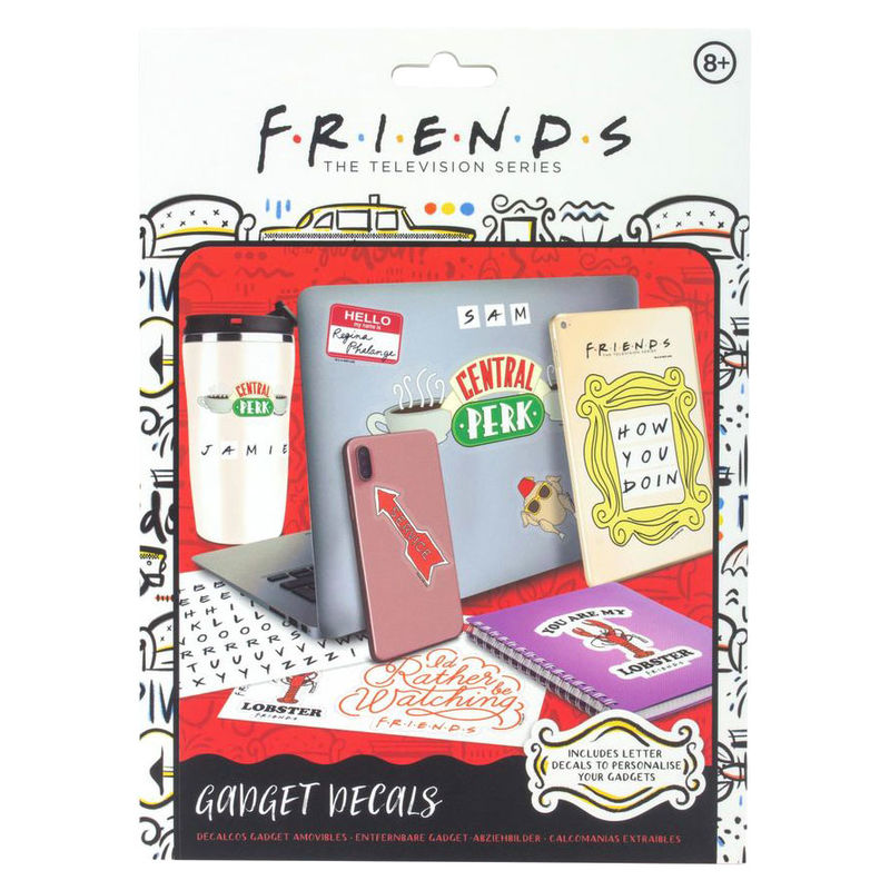 FRIENDS gadget decals