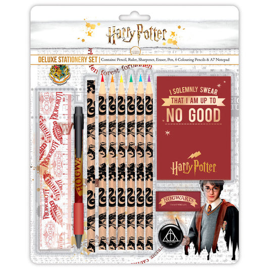 Harry Potter - Hogwarts Deluxe stationery set