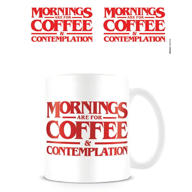 Stranger Things Mug Mornings are for ..