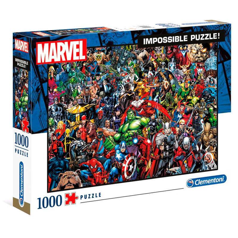 Marvel Impossible puzzle 1000pzs