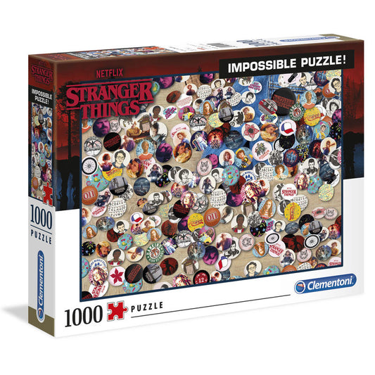 Stranger Things Badge Puzzle 1000st