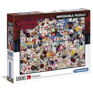 Stranger Things Badge Puzzle 1000pc