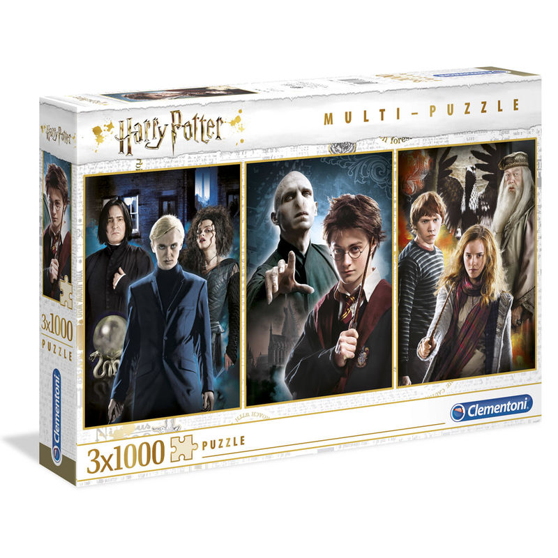 Harry Potter Puzzle 3in1 1000pc