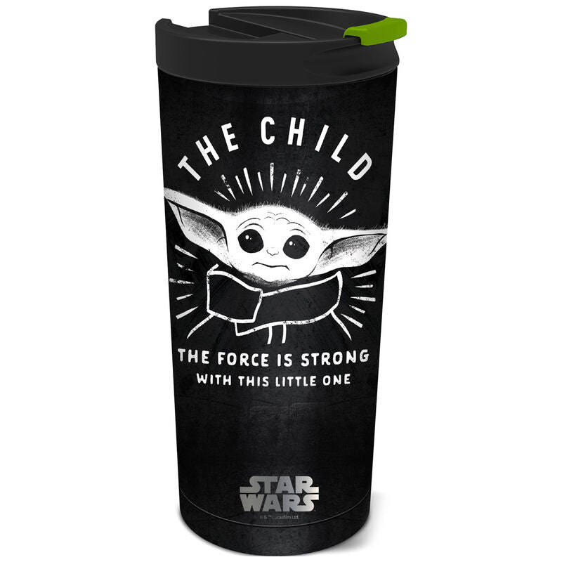 The mandalorian coffe tumbler