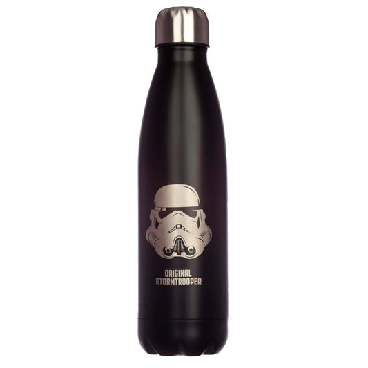 Star Wars - Stormtrooper Svart flaska i rostfritt stål